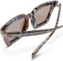 Burberry Eyewear Zonnebril met kettingdetail Bruin - Thumbnail 3
