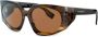 Burberry Eyewear Zonnebril met oversized montuur Bruin - Thumbnail 1