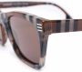 Burberry Eyewear Zonnebril met vierkant montuur Bruin - Thumbnail 3