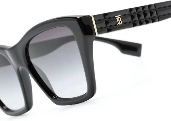 Burberry Eyewear Zonnebril verfraaid met studs Zwart