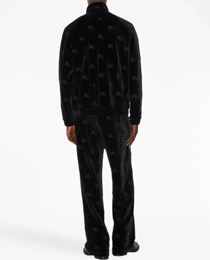 Burberry Fluwelen sweater Zwart