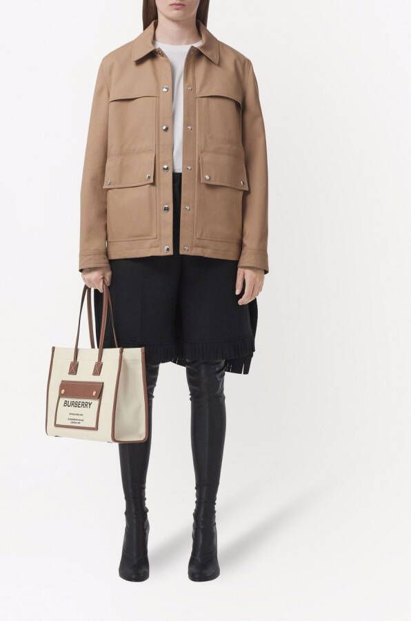 Burberry Freya kleine shopper Beige