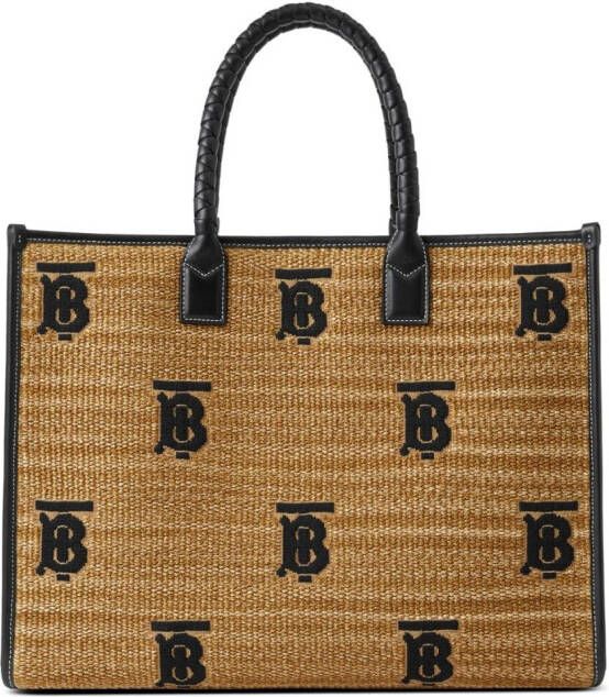 Burberry Freya medium shopper Beige