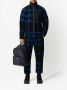 Burberry Geruit jack Blauw - Thumbnail 2