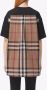 Burberry Geruit T-shirt Zwart - Thumbnail 4