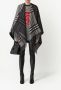 Burberry Geruite cape Grijs - Thumbnail 2