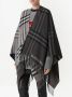 Burberry Geruite cape Grijs - Thumbnail 3