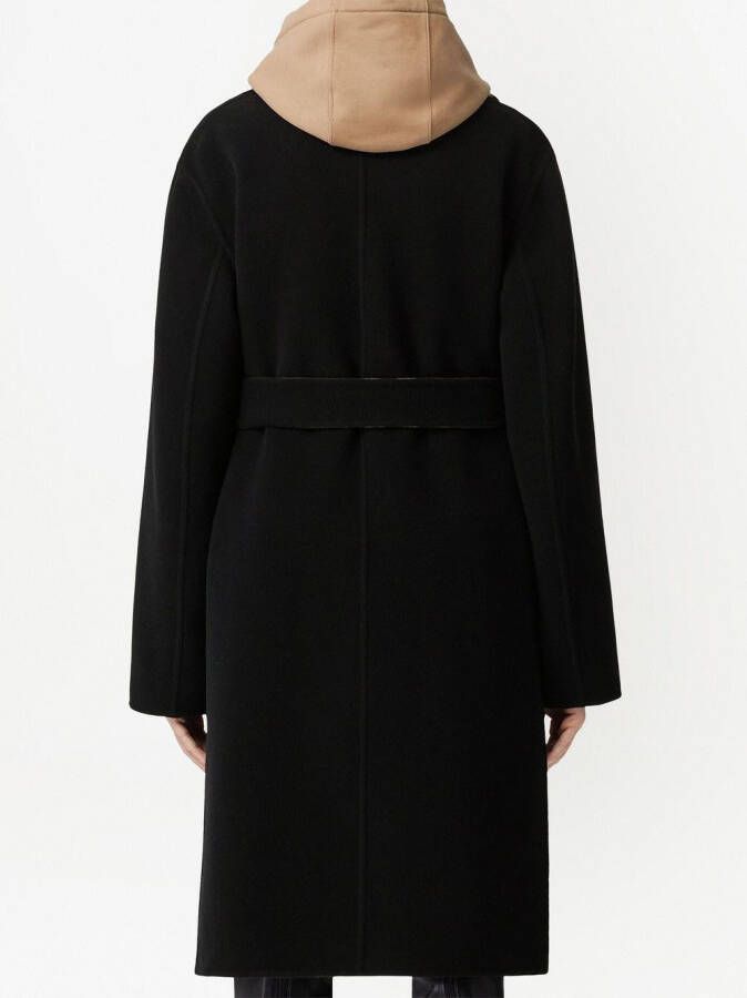Burberry Geruite jas Bruin