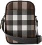 Burberry Geruite messengertas Bruin - Thumbnail 2