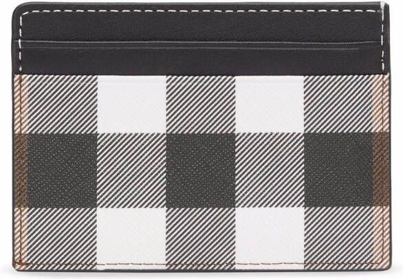 Burberry Geruite pasjeshouder Bruin