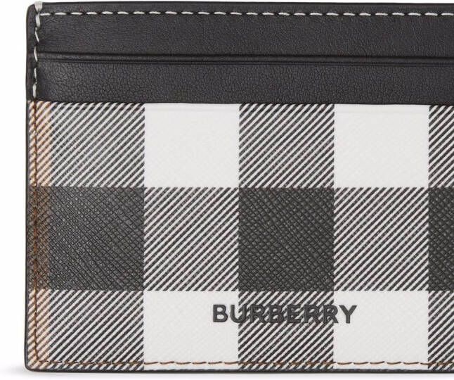 Burberry Geruite pasjeshouder Bruin