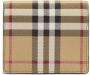 Burberry Geruite portemonnee Beige - Thumbnail 2