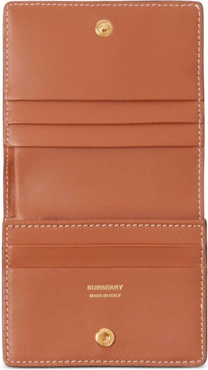 Burberry Geruite portemonnee Beige