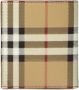 Burberry Geruite portemonnee Beige - Thumbnail 2
