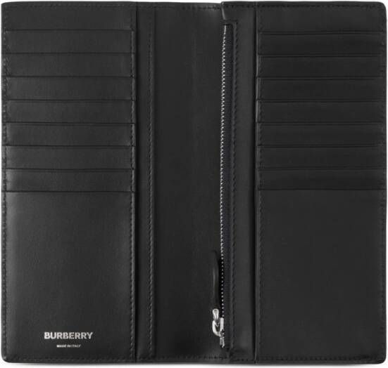 Burberry Geruite portemonnee Blauw
