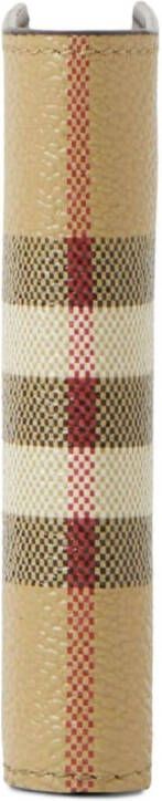Burberry Geruite portemonnee Bruin
