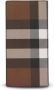 Burberry Geruite portemonnee Bruin - Thumbnail 2