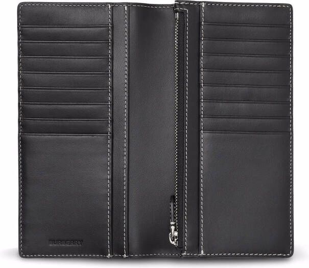 Burberry Geruite portemonnee Bruin