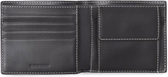 Burberry Geruite portemonnee Bruin