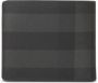 Burberry Geruite portemonnee Zwart - Thumbnail 2