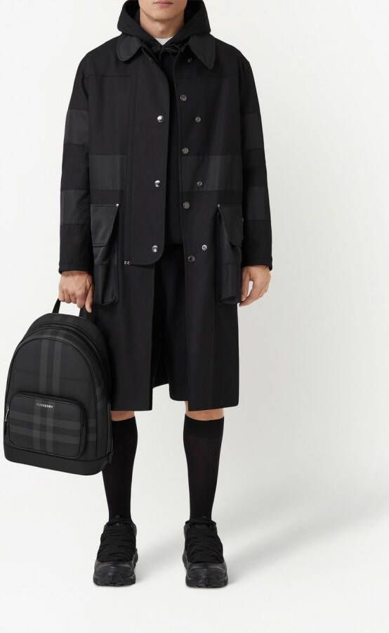 Burberry Geruite rugzak Grijs
