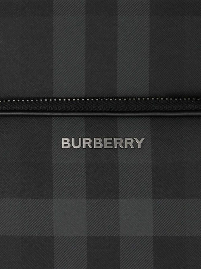 Burberry Geruite rugzak Grijs