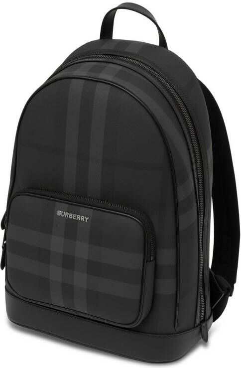 Burberry Geruite rugzak Grijs