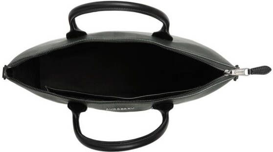Burberry Geruite shopper Zwart