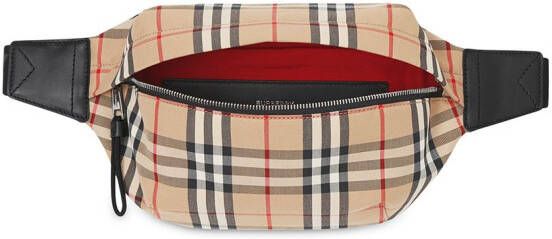 Burberry Heuptas met vintage ruit Beige