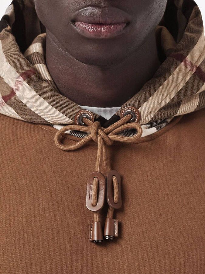 Burberry Hoodie met capuchon Bruin