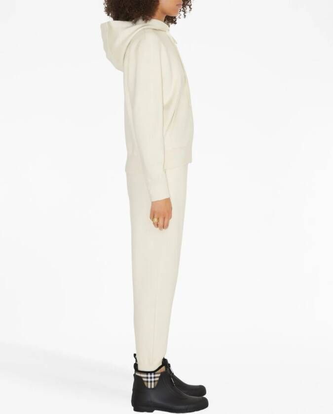 Burberry Hoodie met trekkoord Wit