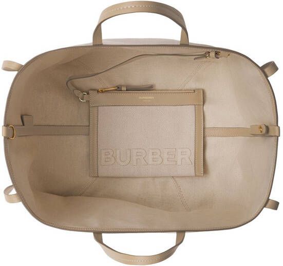 Burberry Horseferry mini-shopper Beige