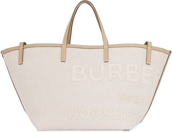 Burberry Horseferry mini-shopper Beige