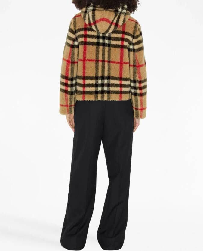 Burberry Jack met capuchon Bruin