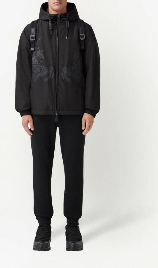Burberry Jack met print Zwart