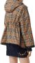 Burberry Vintage Check jack met capuchon en logoband Beige - Thumbnail 4
