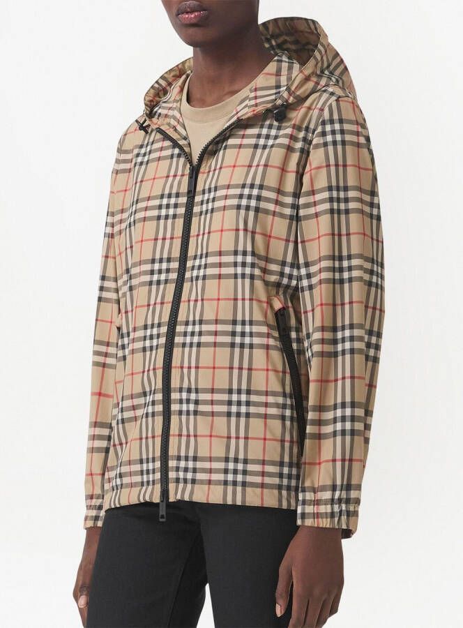 Burberry Donsjack met capuchon Beige