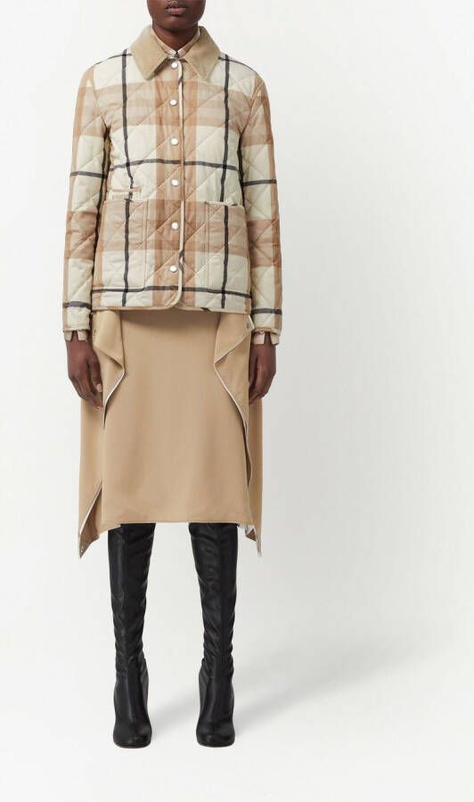 Burberry Jack met vintage ruit Beige