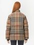 Burberry Vintage check gewatteerd jack Bruin - Thumbnail 4
