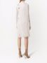 Burberry Jurk met sterpatroon Beige - Thumbnail 4