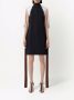 Burberry Jurk met trechterhals Zwart - Thumbnail 2
