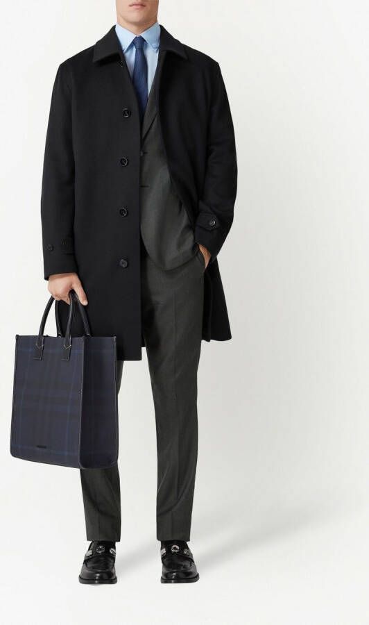 Burberry Kasjmier jas Zwart