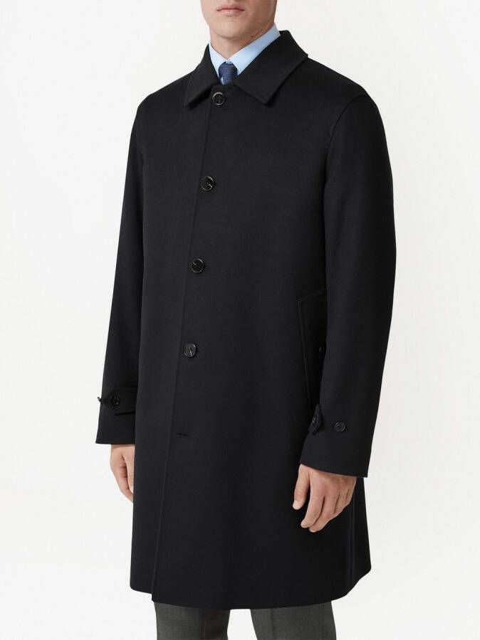 Burberry Kasjmier jas Zwart