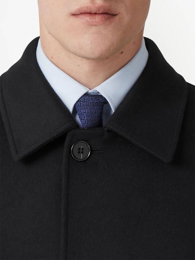 Burberry Kasjmier jas Zwart