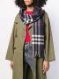 Burberry Kasjmier sjaal Blauw - Thumbnail 3