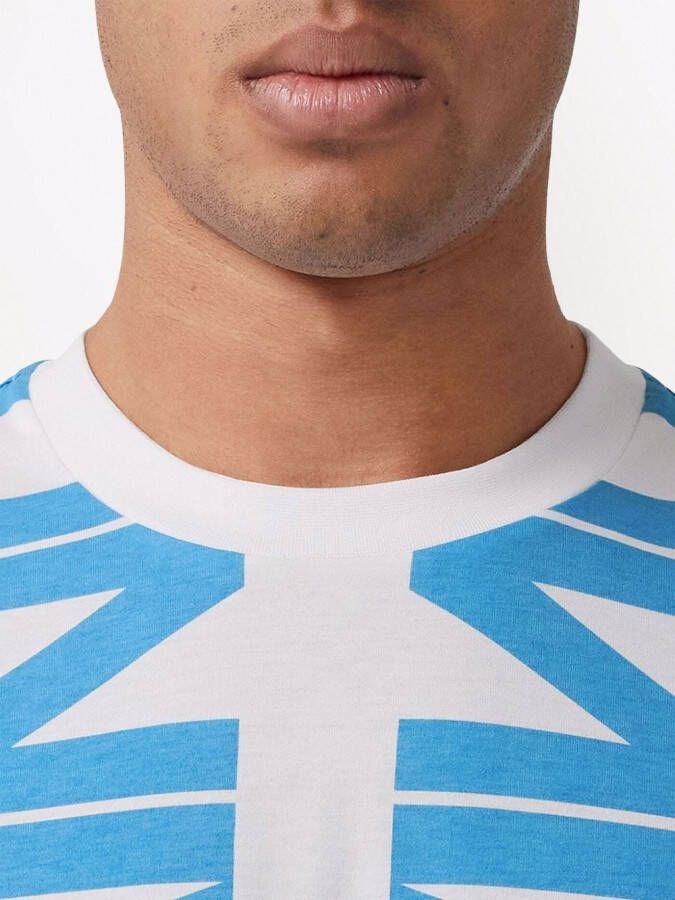 Burberry Katoenen T-shirt Wit