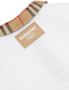 Burberry Kids Piqué jurk Wit - Thumbnail 5