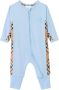 Burberry Kids Driedelige baby cadeauset Blauw - Thumbnail 2
