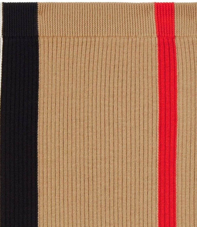 Burberry Kids Gebreide rok Beige