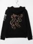 Burberry Kids Hoodie met print Zwart - Thumbnail 1